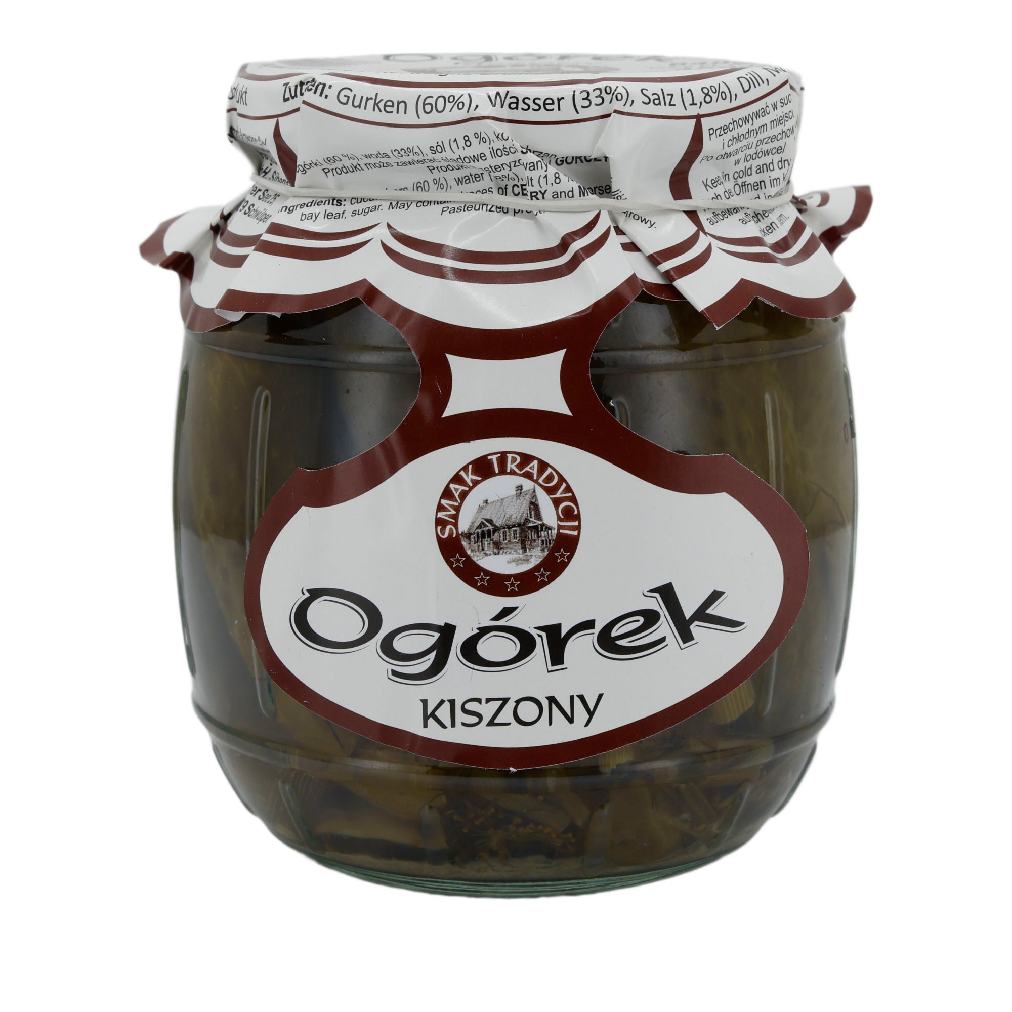 Gurken Smak Tradycji | In Salzlake | Kiszony (Milchsauer vergoren) | 640g - Taste Your World